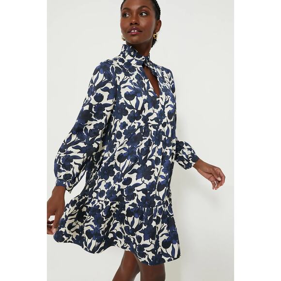 TUCKERNUCK Blue Poppy Palmerston Dress NWT Size XXS - Picture 4 of 12